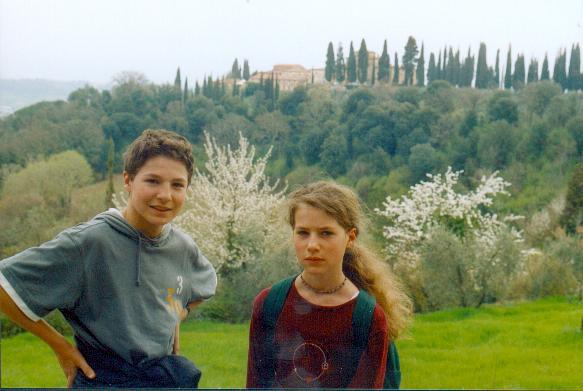 Wanderung bei San Gimignano (04.04.2004 / WF)