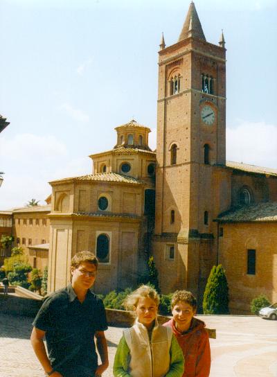 Abteikirche Monte Oliveto Maggiore sdlich von Siena (10.04.2004 / WF)