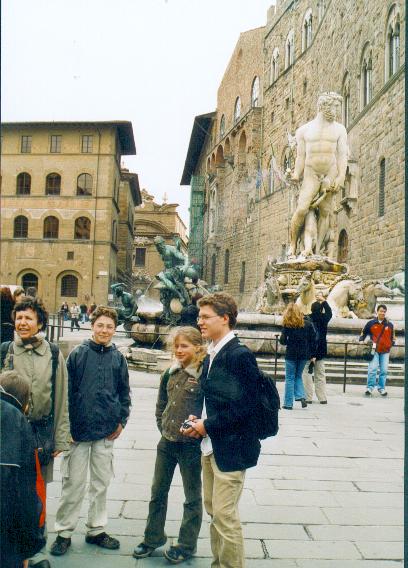 Florenz, Piazza della Signoria (07.04.2004 / WF)