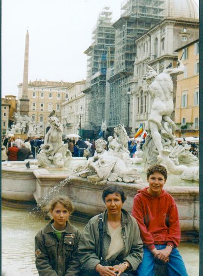 Rom, Piazza Navona (11.04.2004 / WF)